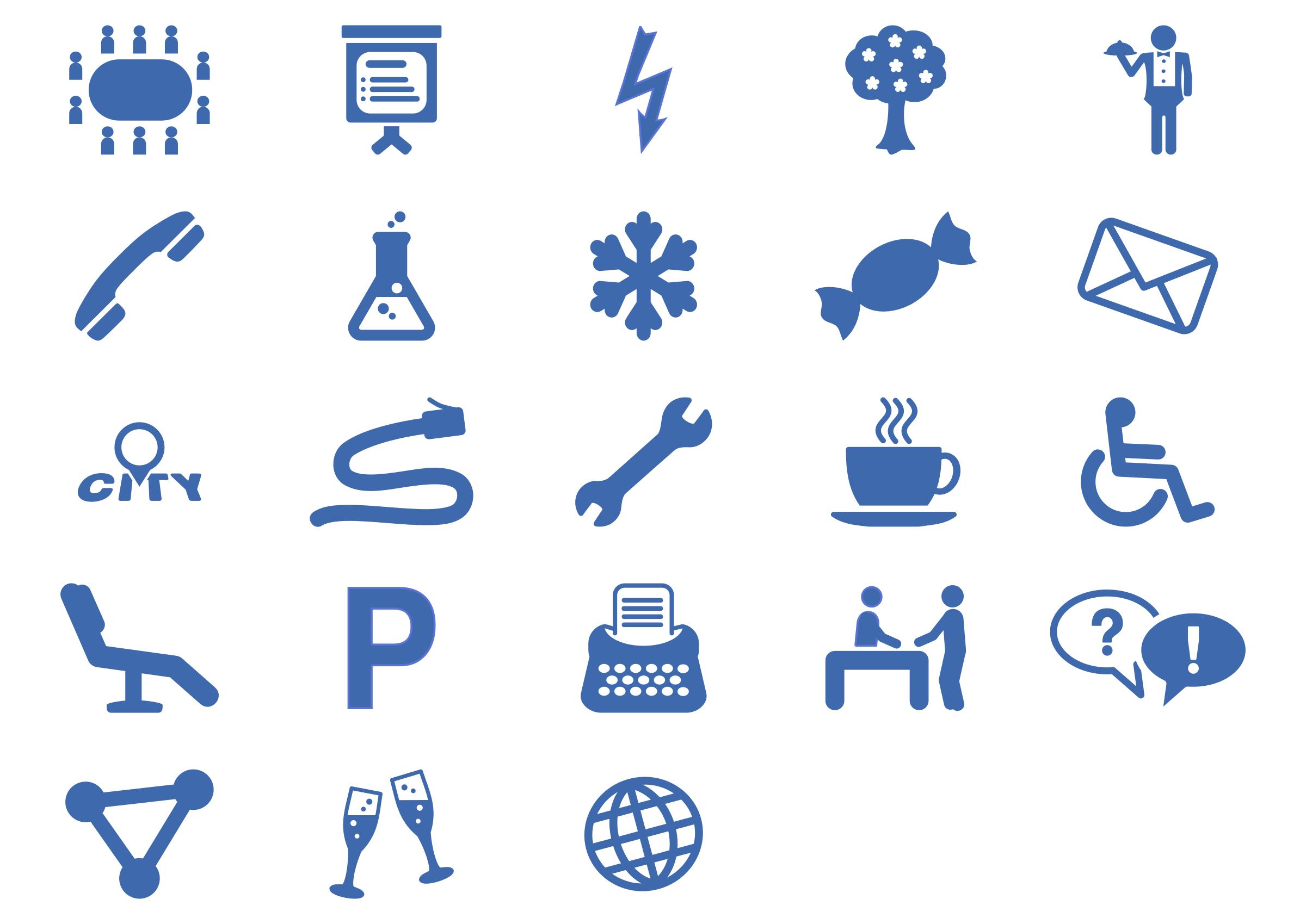 Office Services Icon Set png