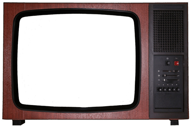 Old Brown Tv Set png icons