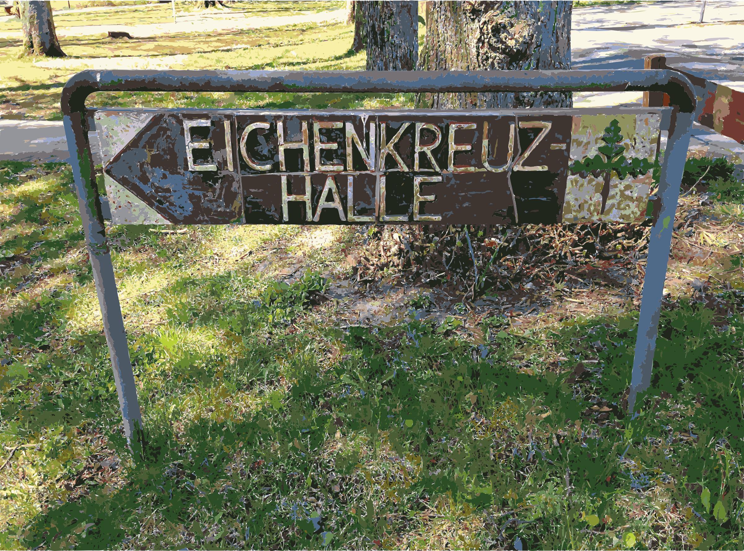Old German Signpost png