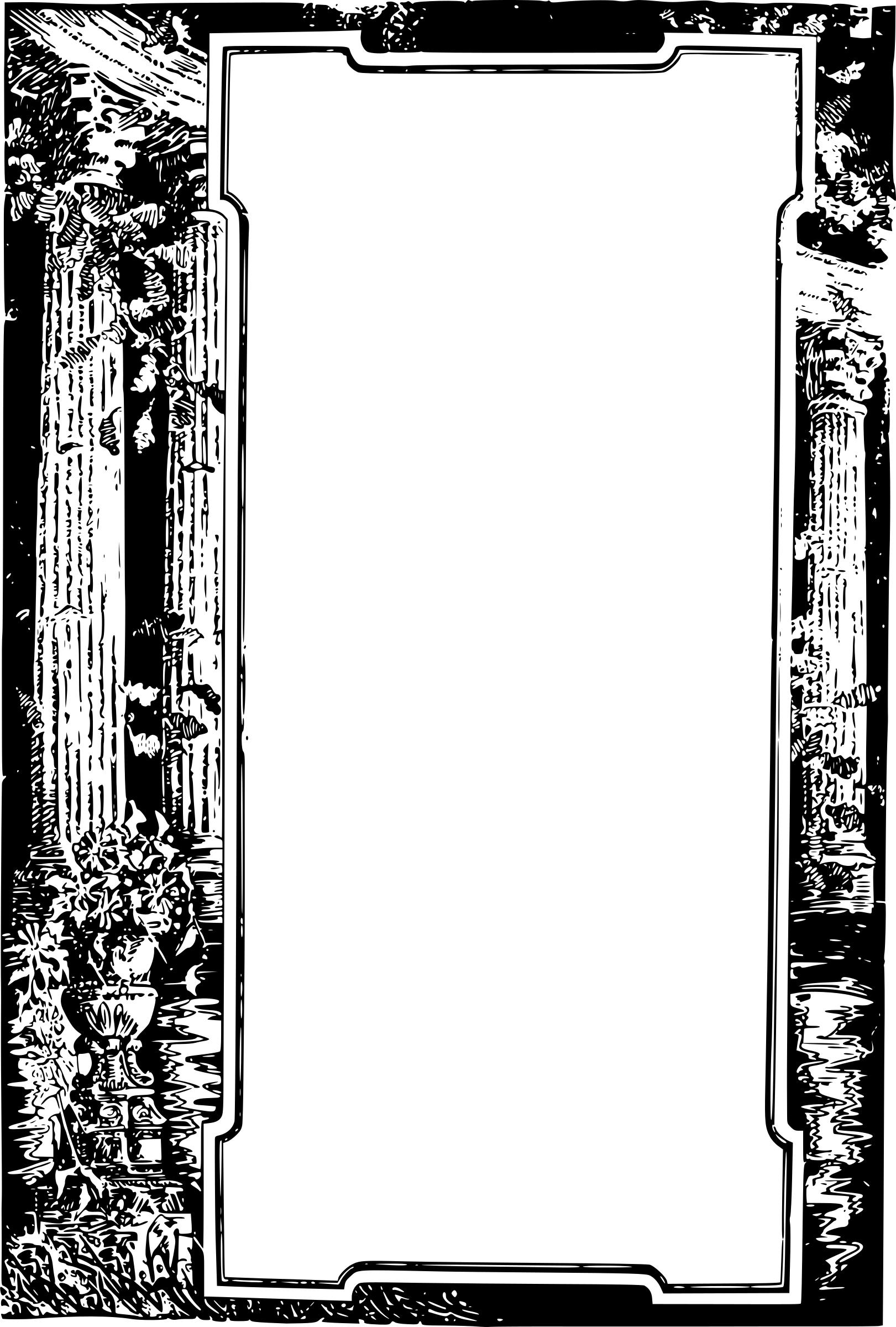 Old Roman Frame png