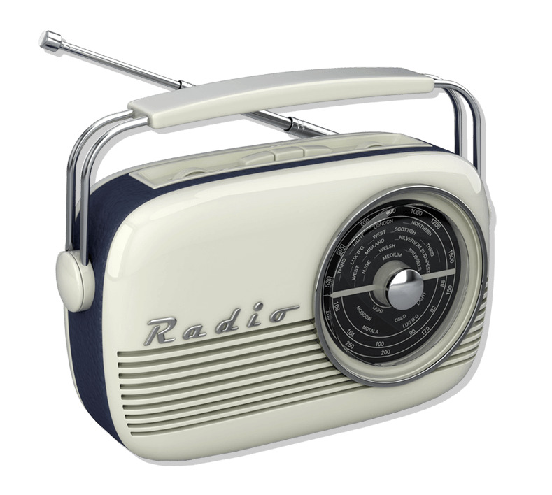 Old School Radio PNG icons