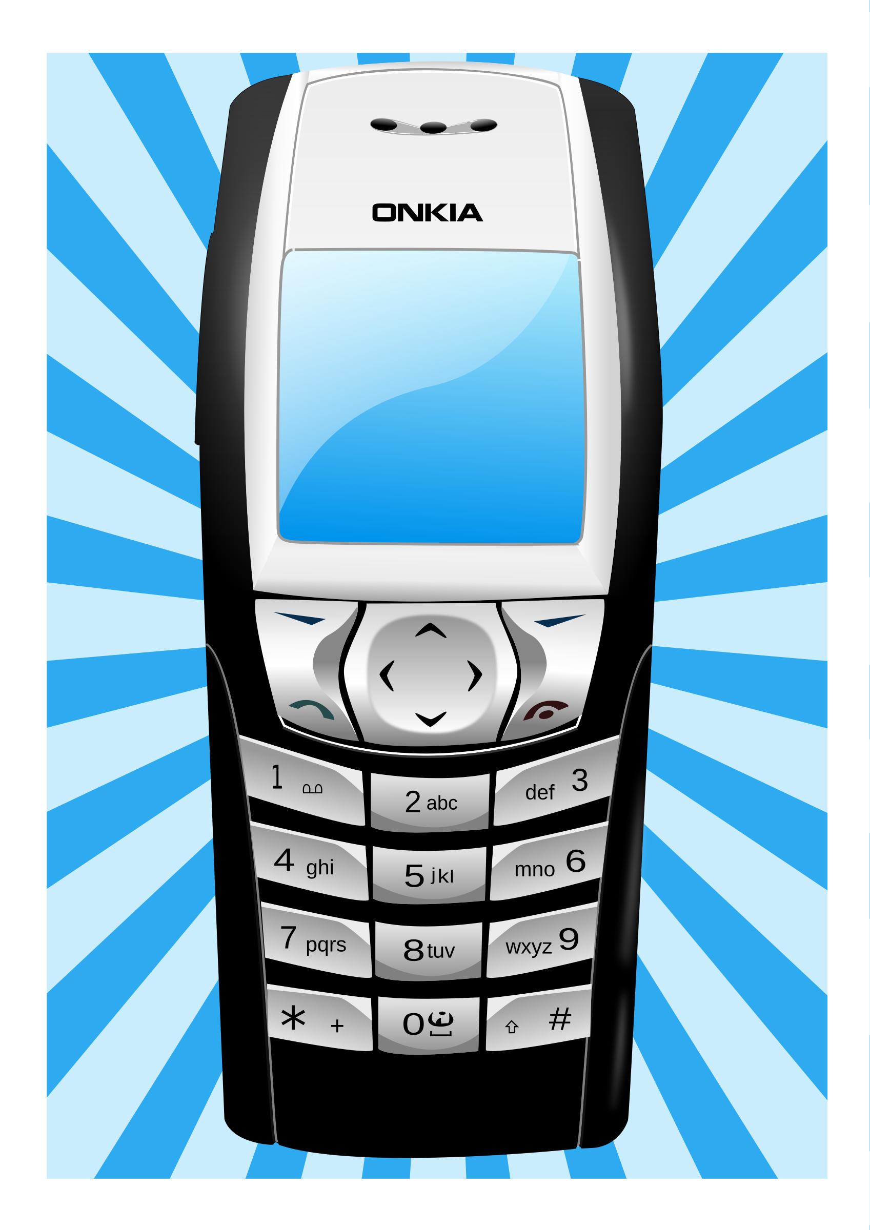 oldish mobile phone png