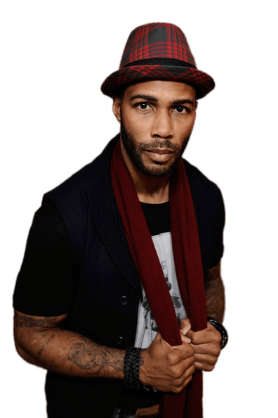 Omari Hardwick Hat and Scarf PNG icons