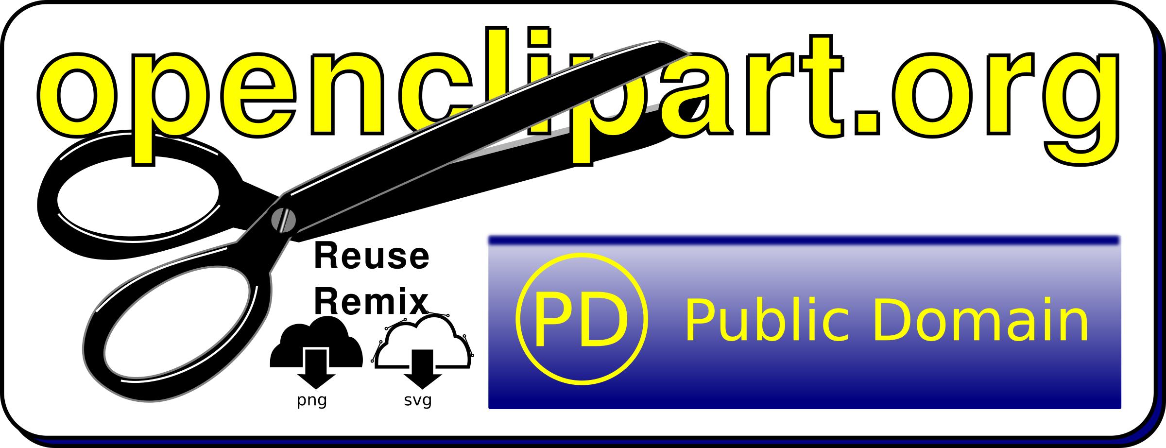 Open Clipart Sticker png