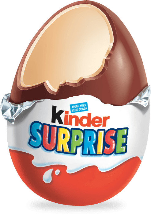 Open Kinder Surprise Egg PNG icons
