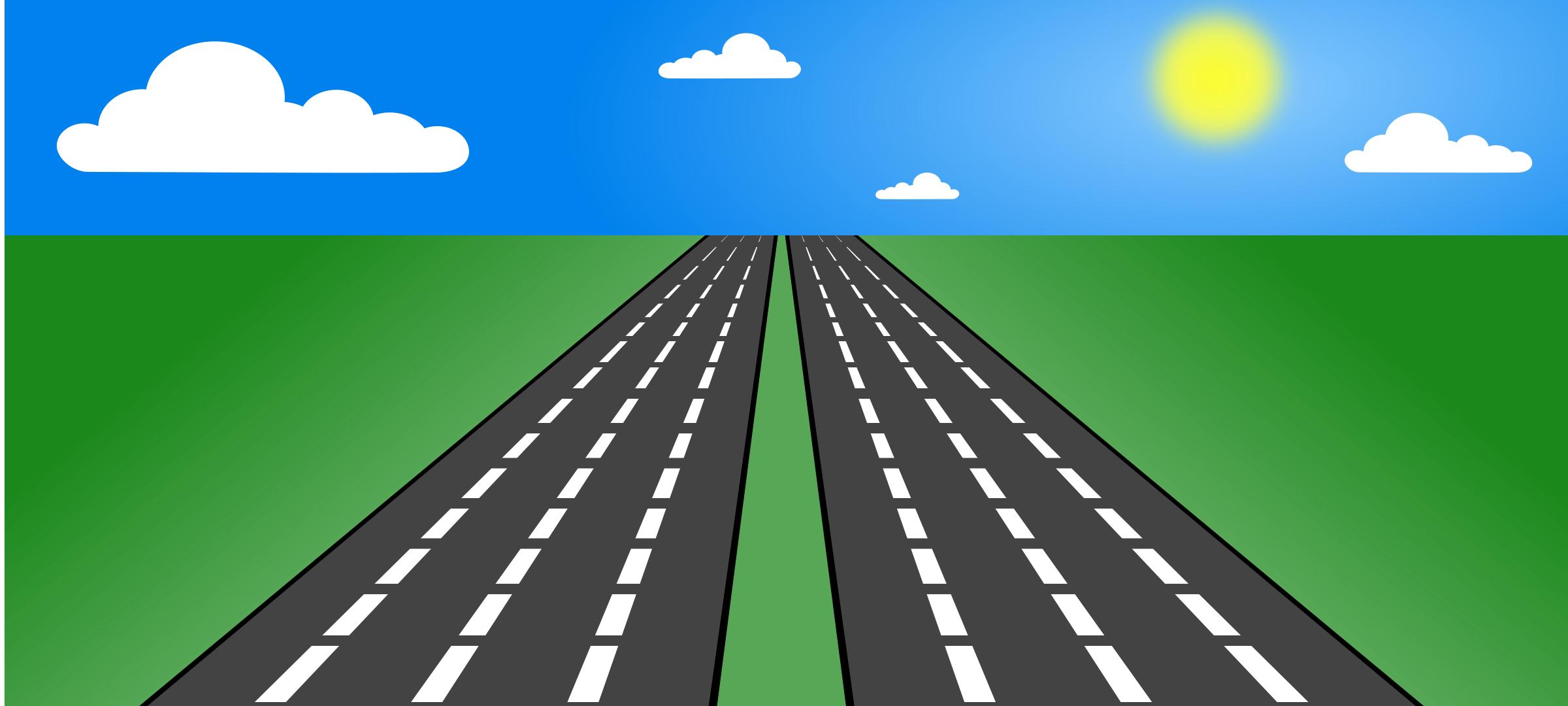 Open road png