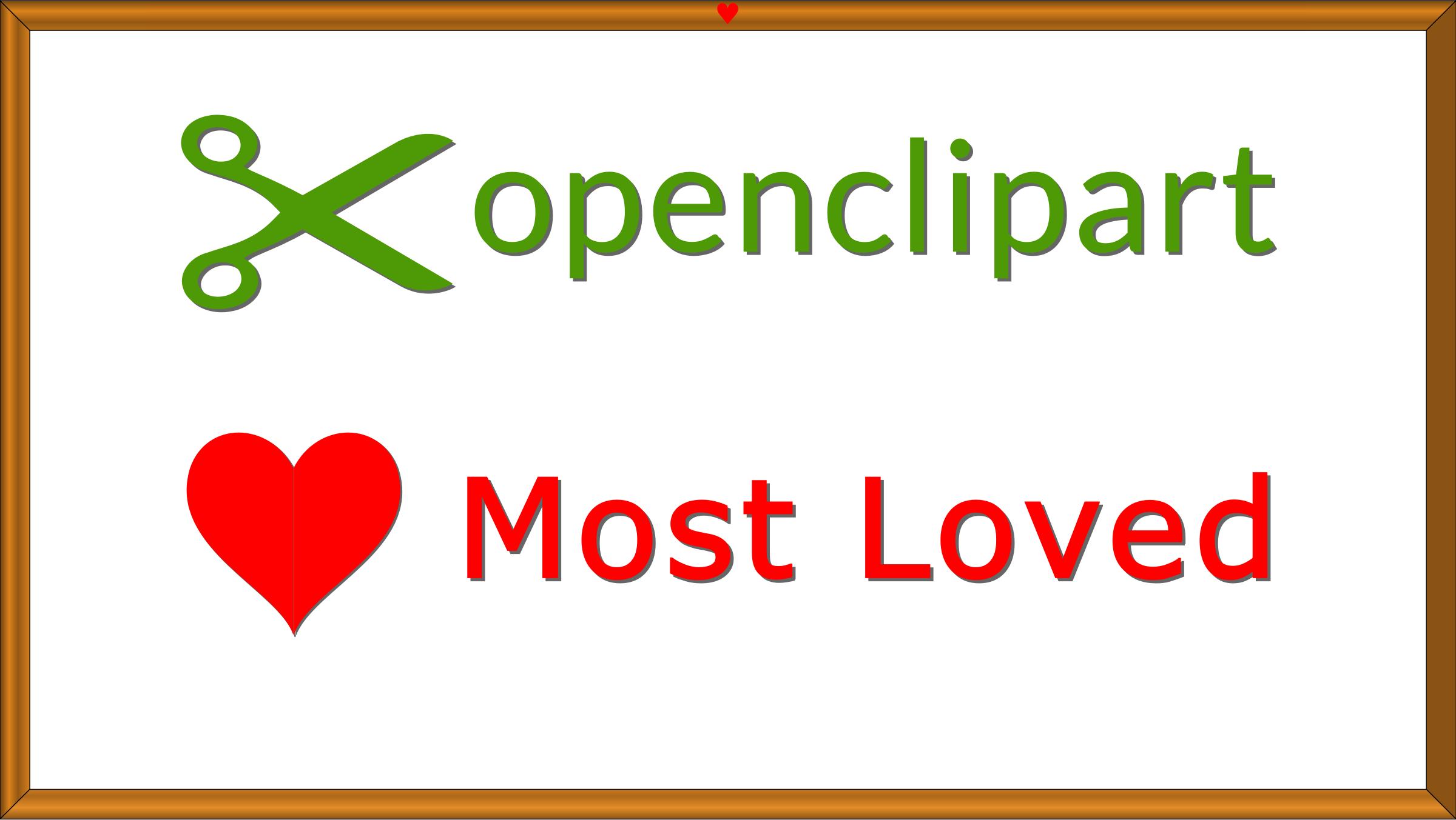 Openclipart Most Loved png