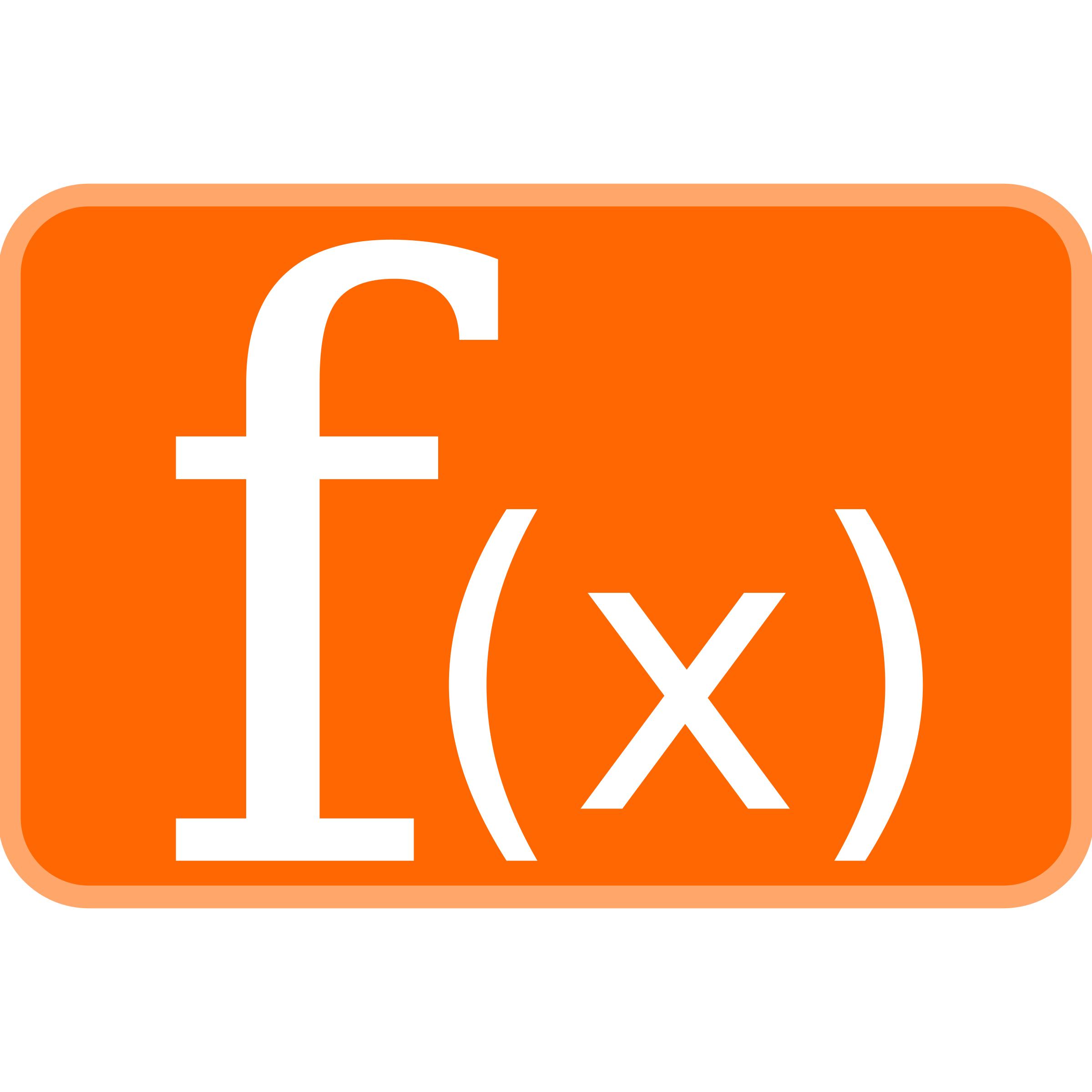 Orange Function Icon 2 png