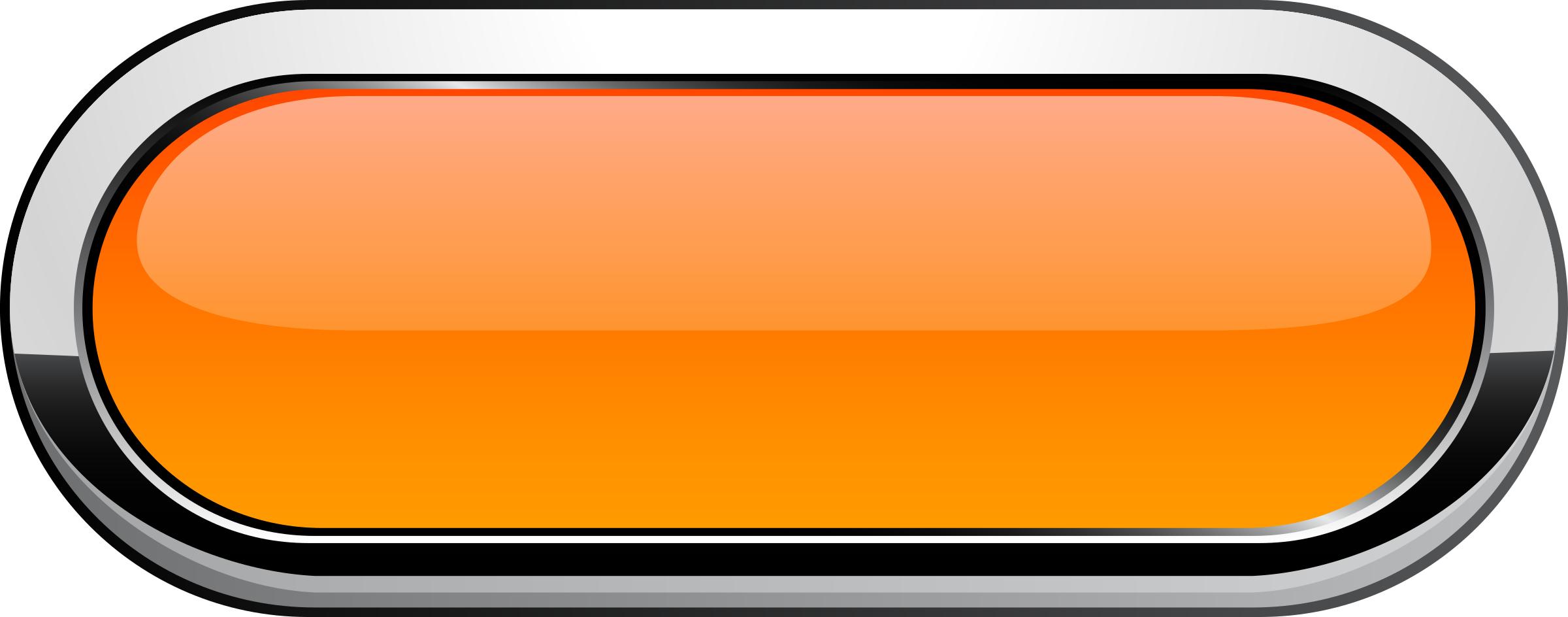 Orange Rounded Button png