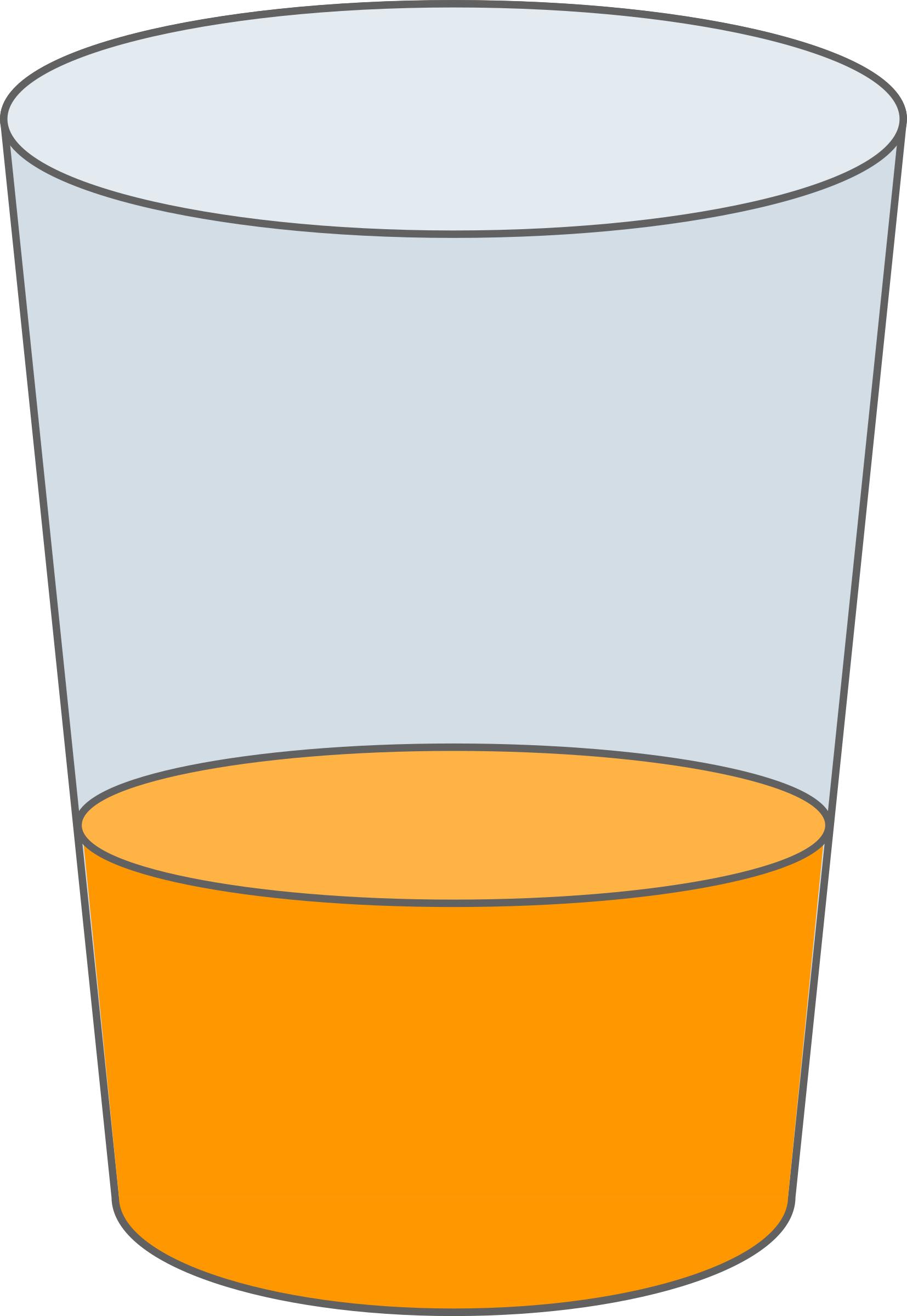 Oranje Juice Glass SVG png