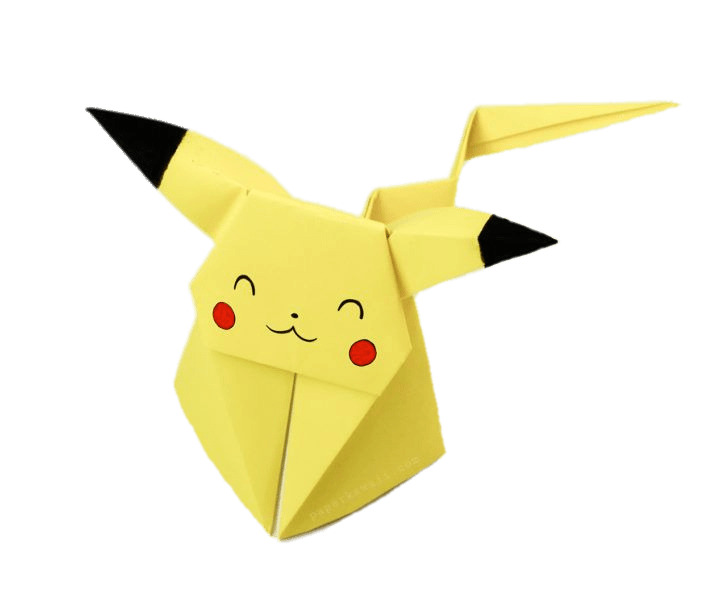 Origami Pikachu png