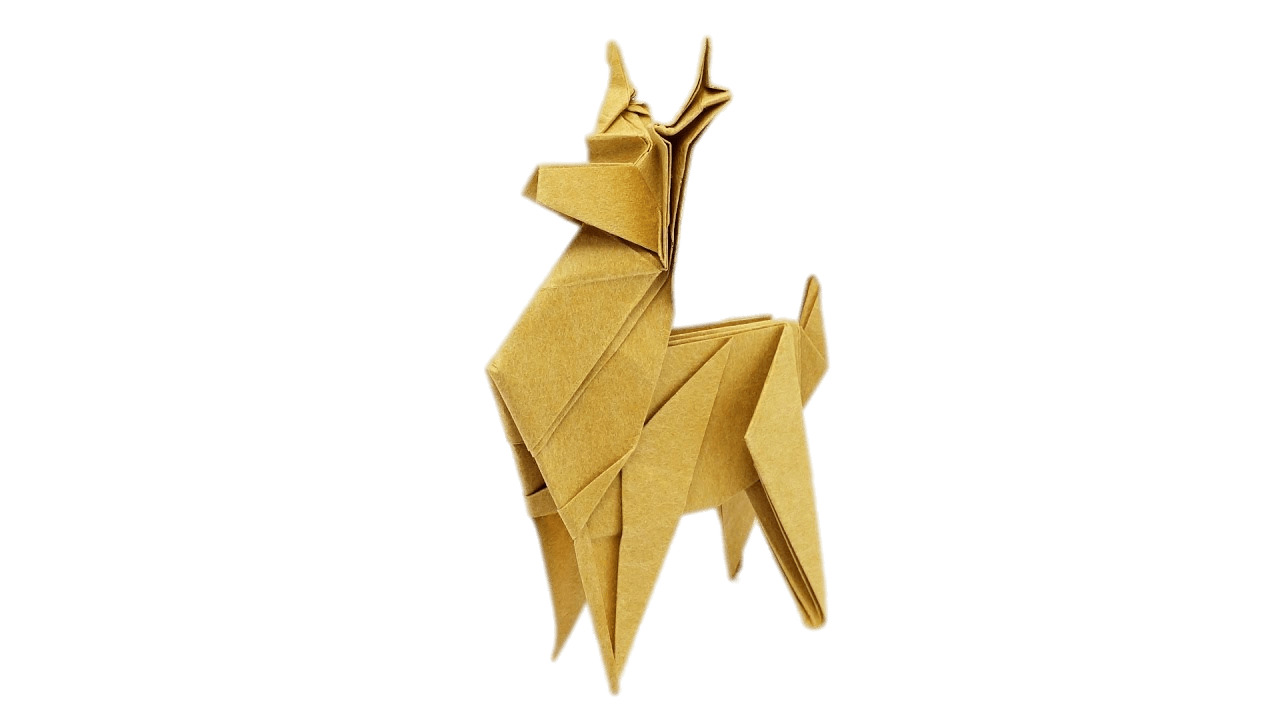 Origami Reindeer icons