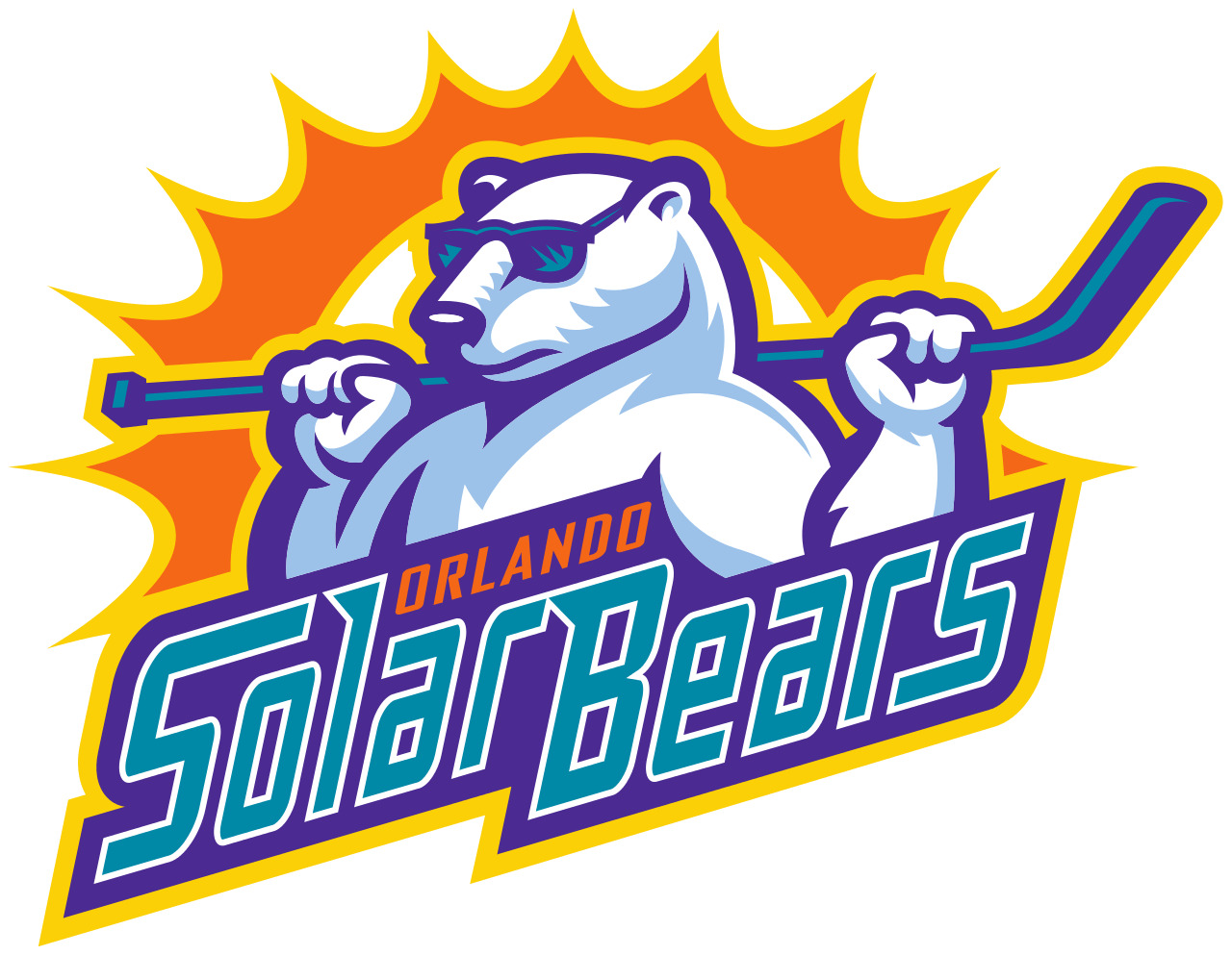 Orlando Solar Bears Logo icons
