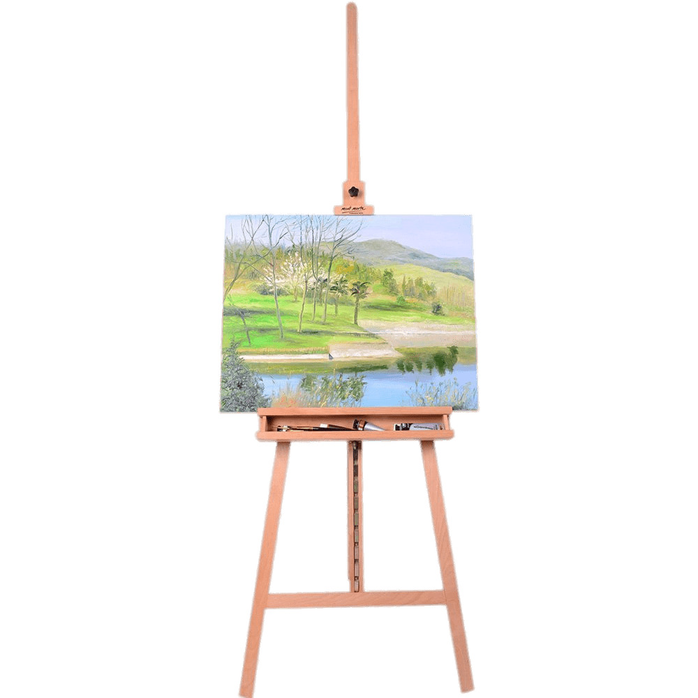 Painting on Easel png