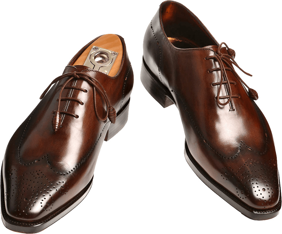 Pair Of Classy Leather Men Shoes png icons