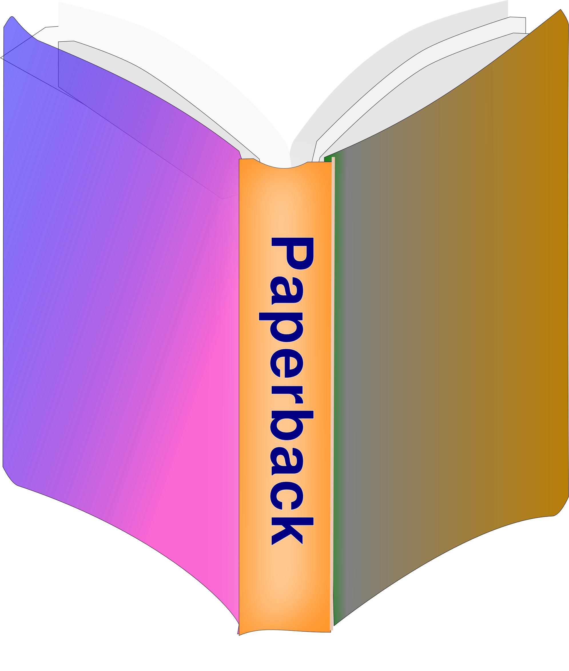 Paperback Book Icon png