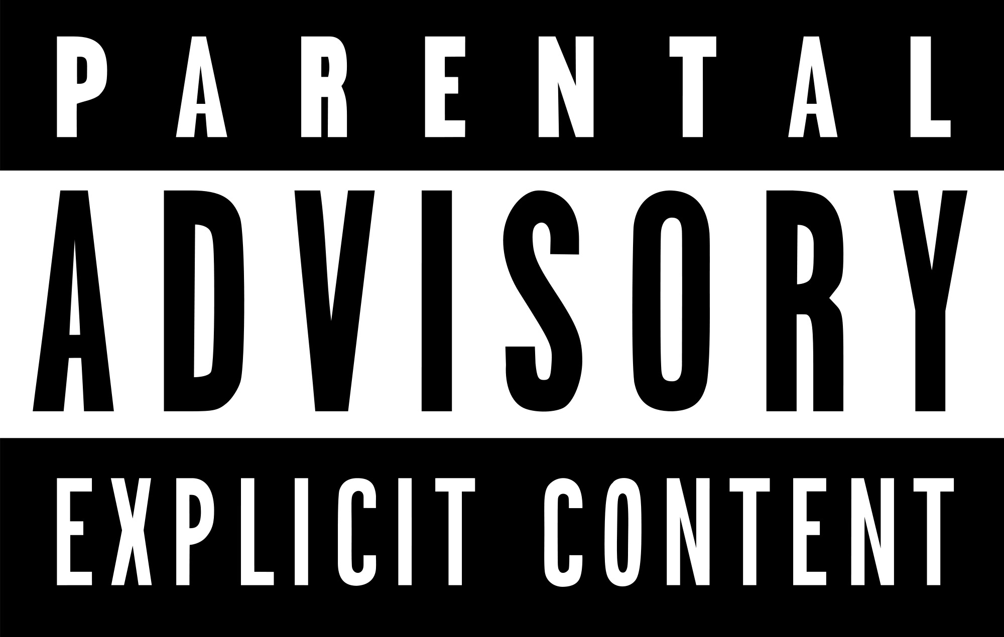 Parental Advisory Explicit Content PNG icons