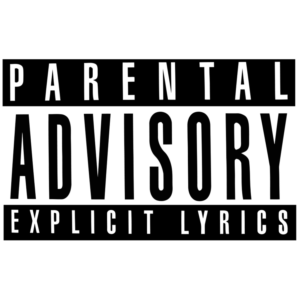 Parental Advisory Explicit Lyrics icons