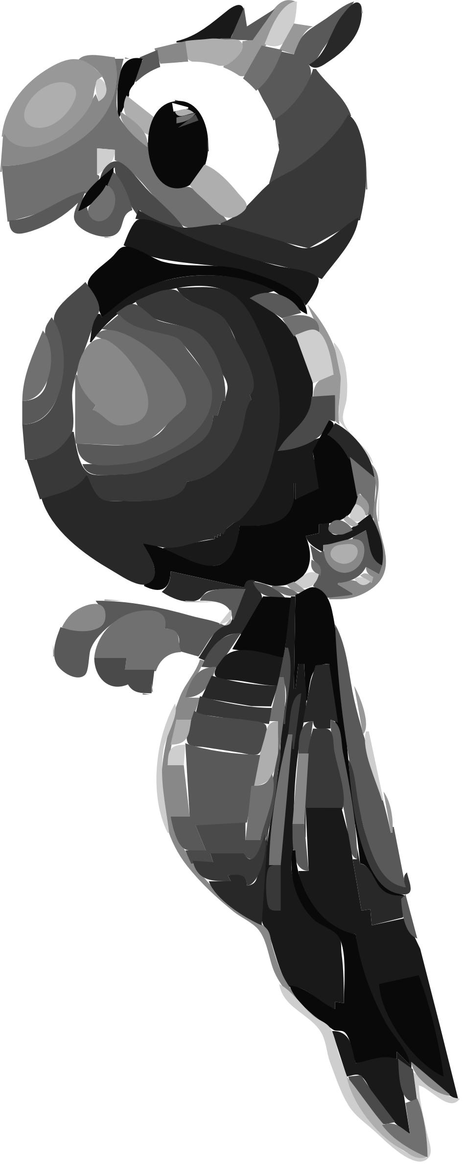 Parrot Remix Grayscale Request png