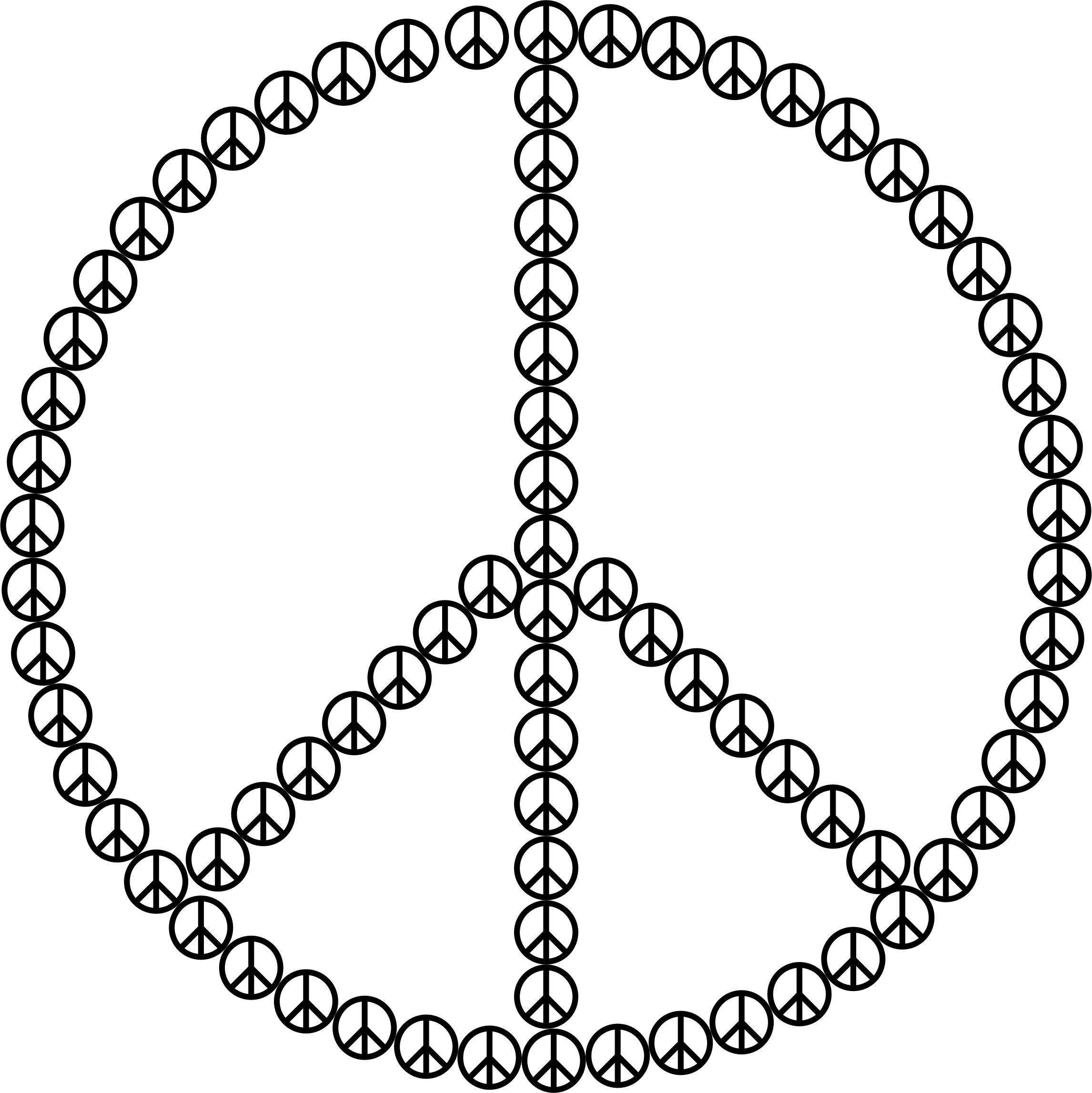 Peace Sign Fractal Mark II png