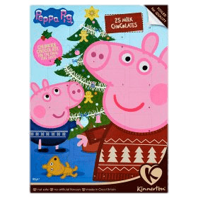 Peppa Pig Advent Calendar icons