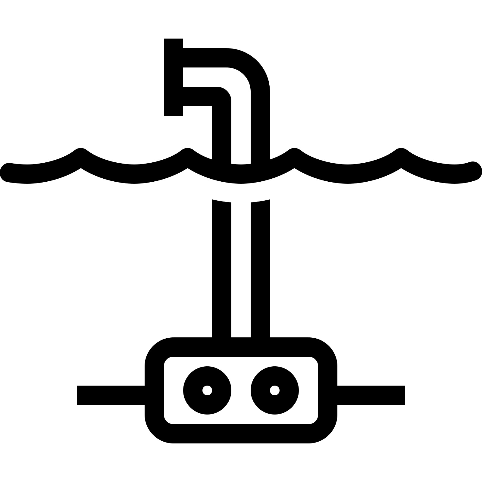Periscope Icon Under Water png icons