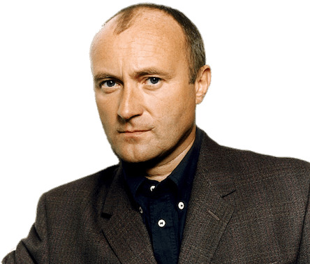 Phil Collins Portrait icons