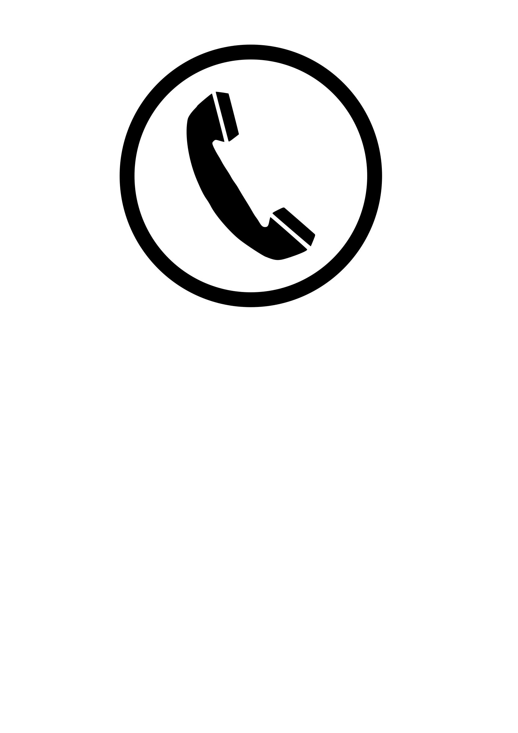 phone sign PNG icons