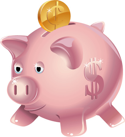 Piggy Bank Clipart icons