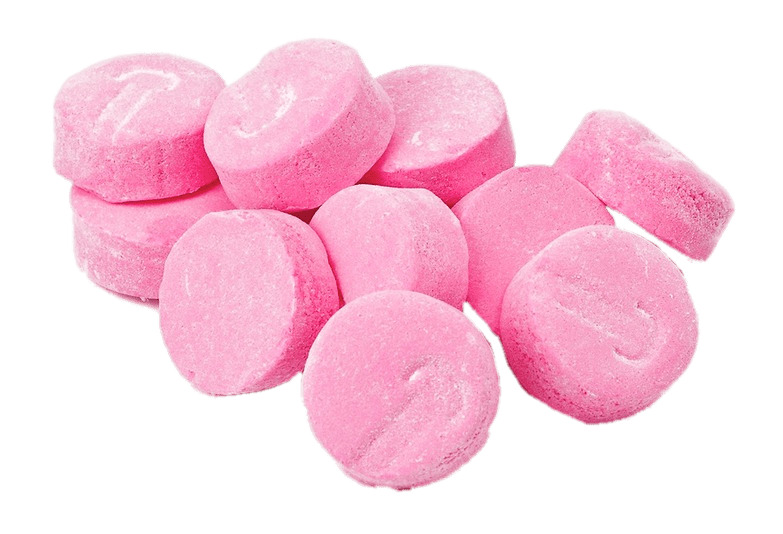 Pile Of Pink Lozenges png