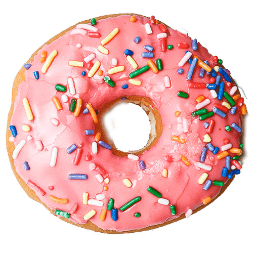 Pink Donut png icons