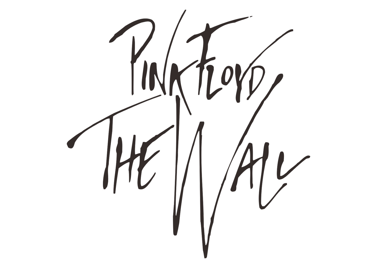 Pink Floyd the Wall Logo png