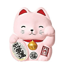 Pink Fortune Cat png icons