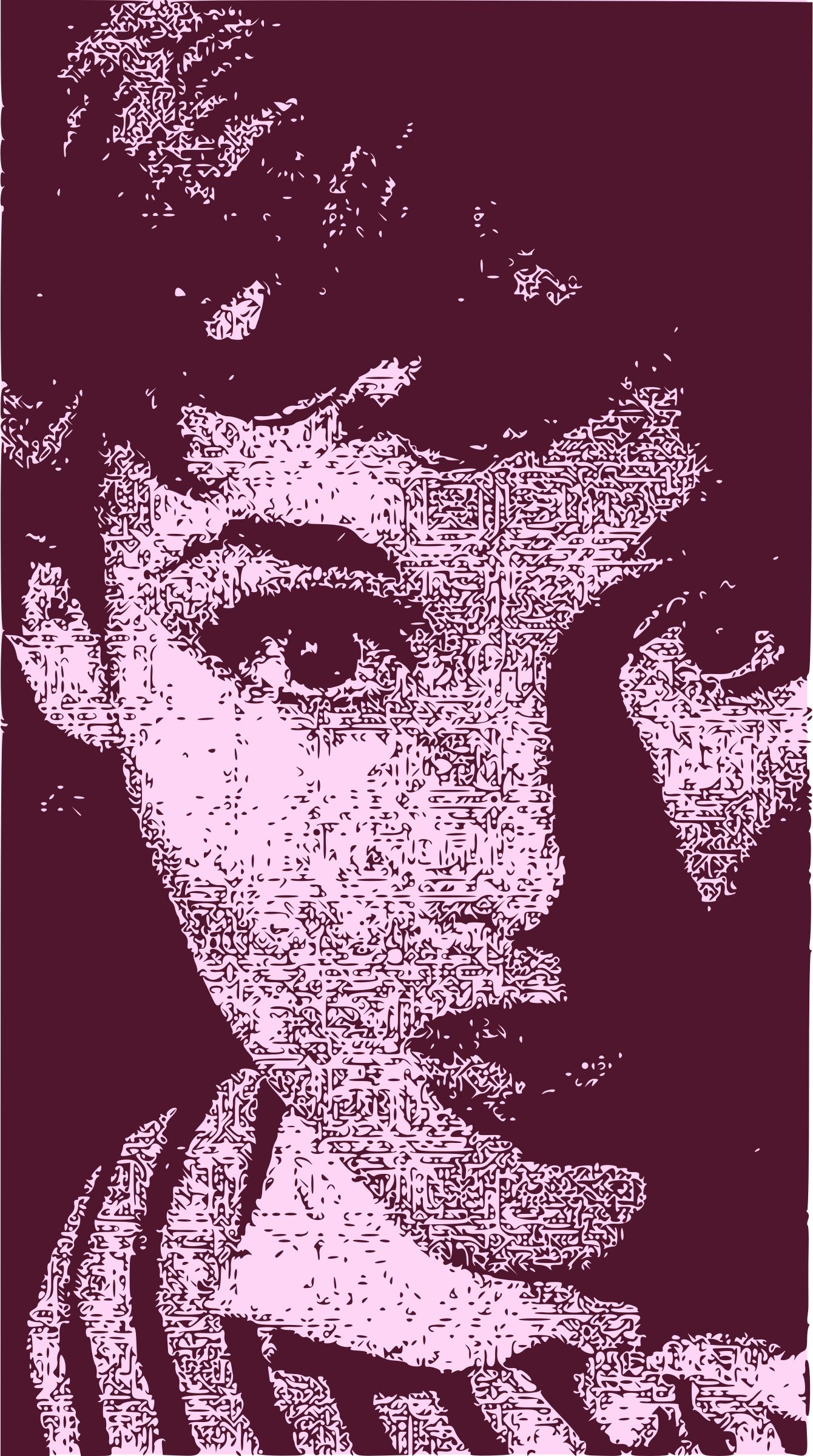 Pink Lady's Face png
