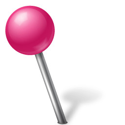 Pink Map Pin icons