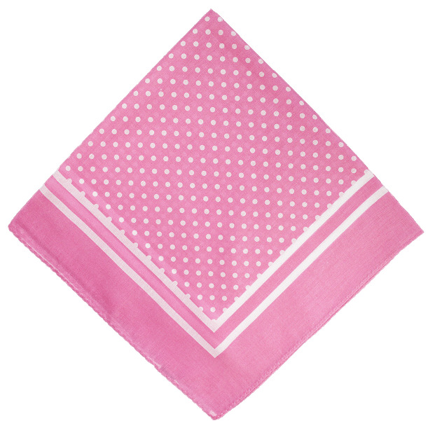 Pink Polka Dot Handkerchief png icons