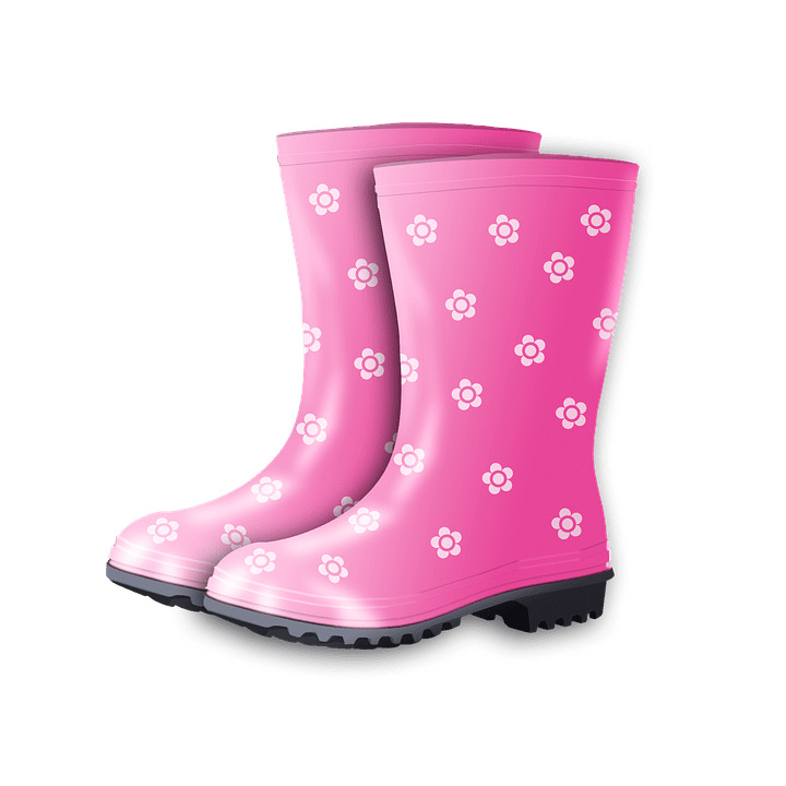 Pink Rubber Boots png icons