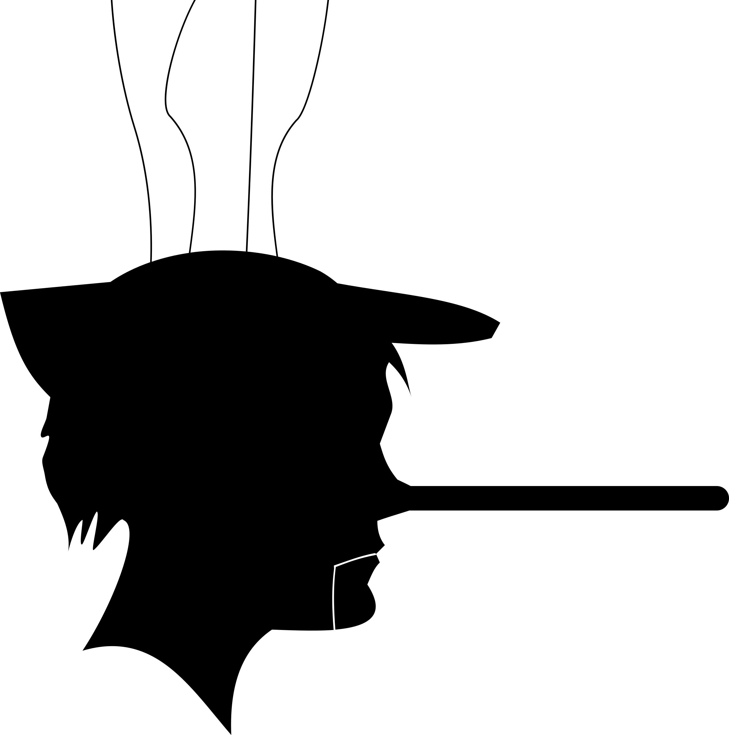 Pinocchio Puppet Silhouette Profile png