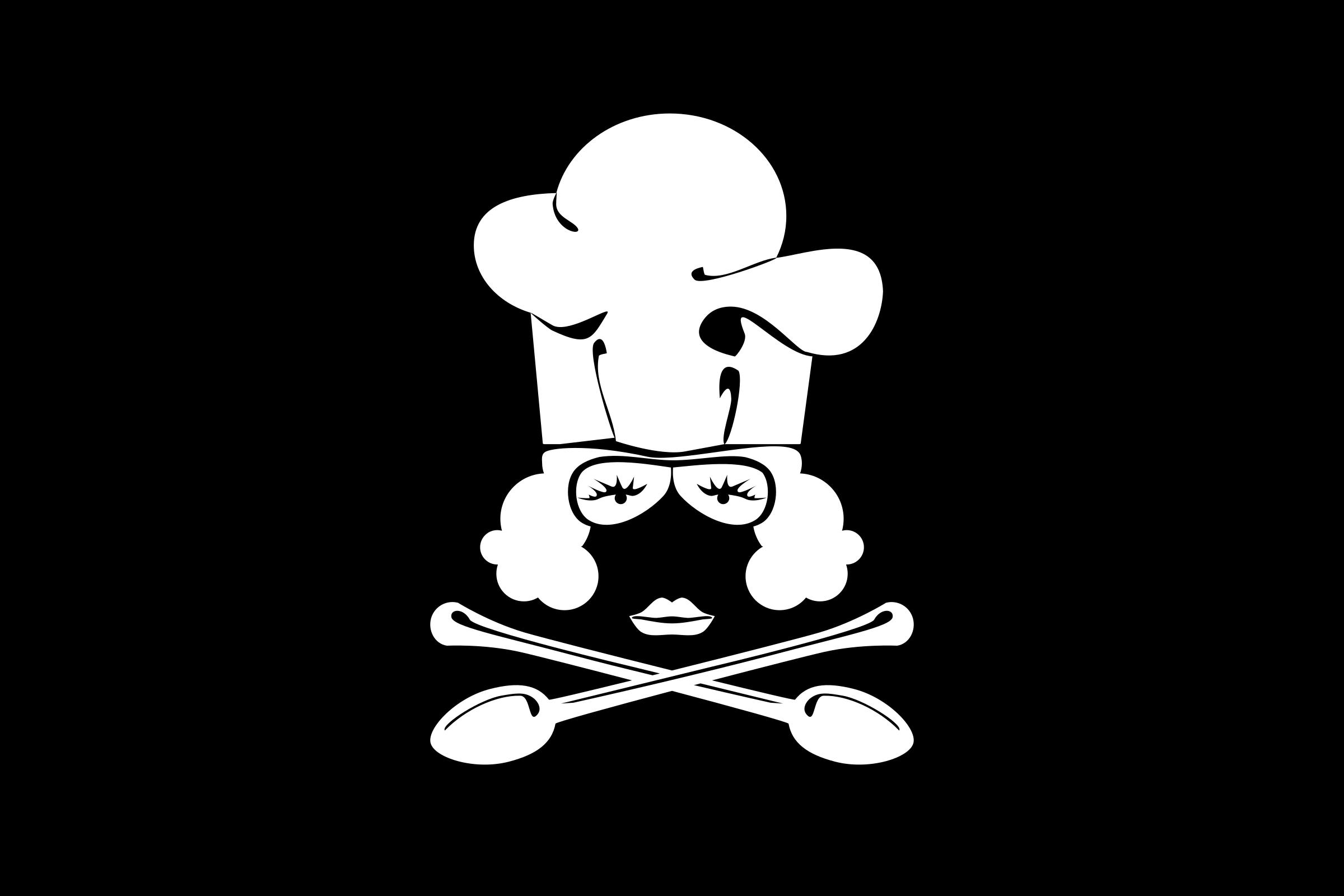 Pirate kitchen flag png