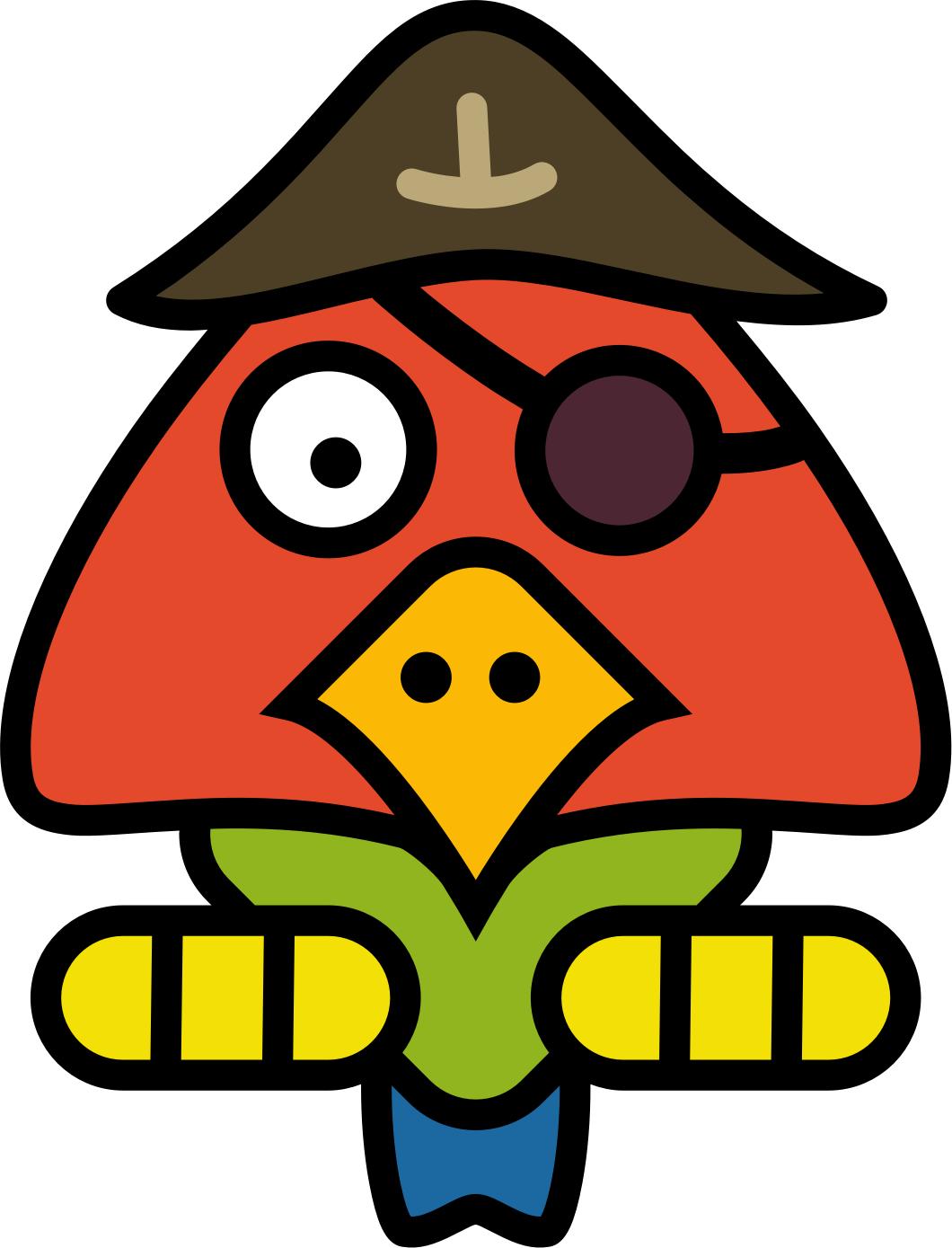 Pirate parrot png