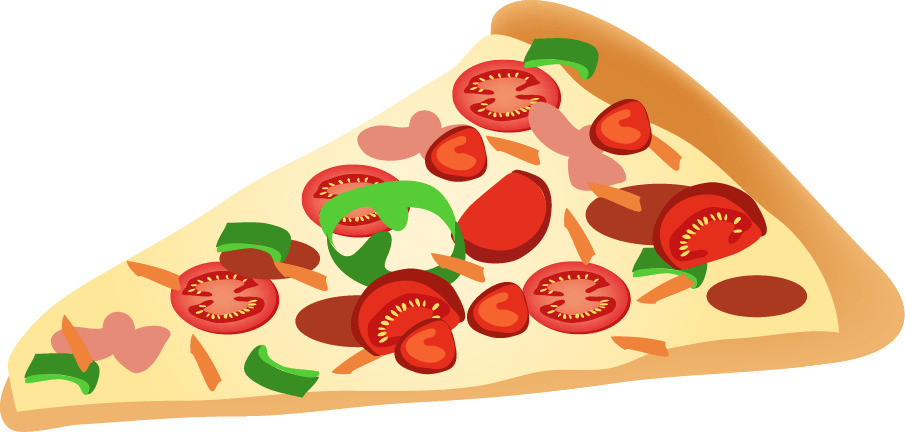 Pizza Slice Clipart icons