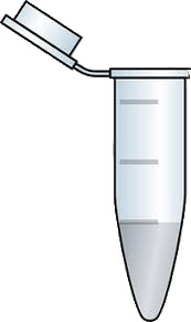 Plastic Vial With Attached Top icons