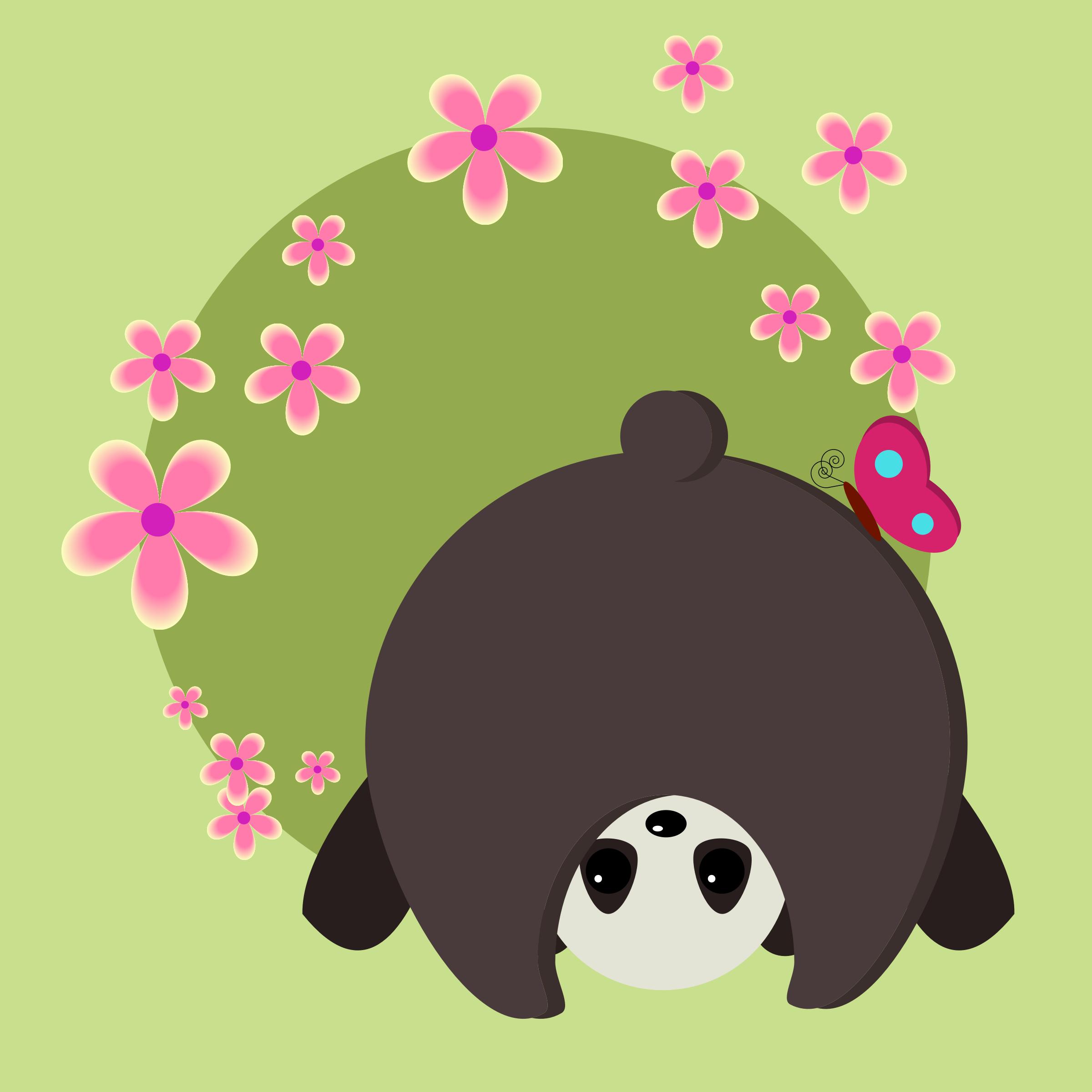 Playful Panda png