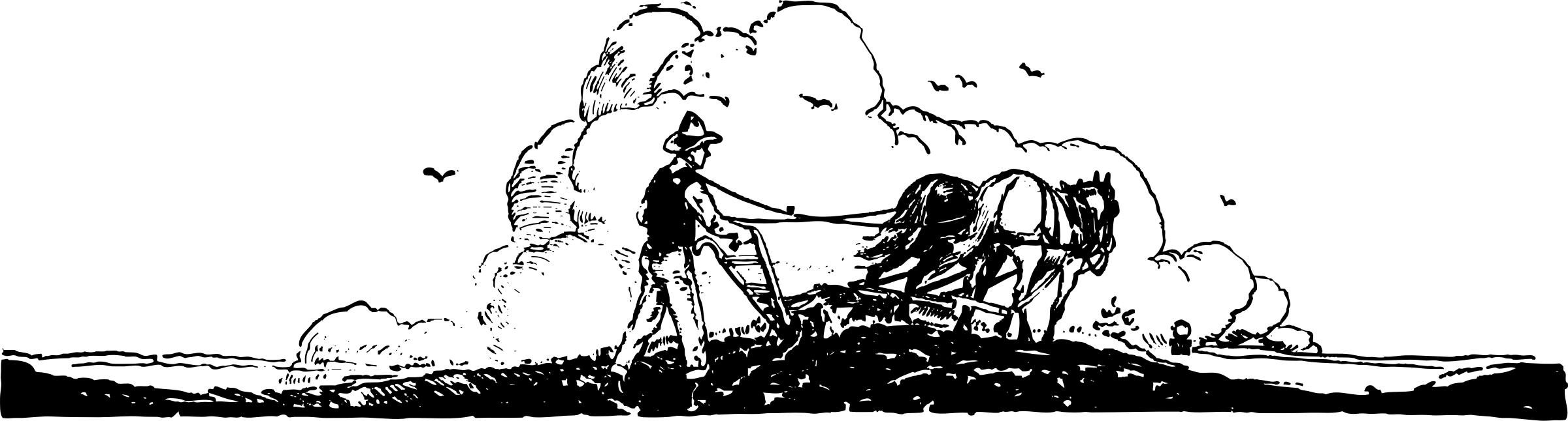 plowing the land png