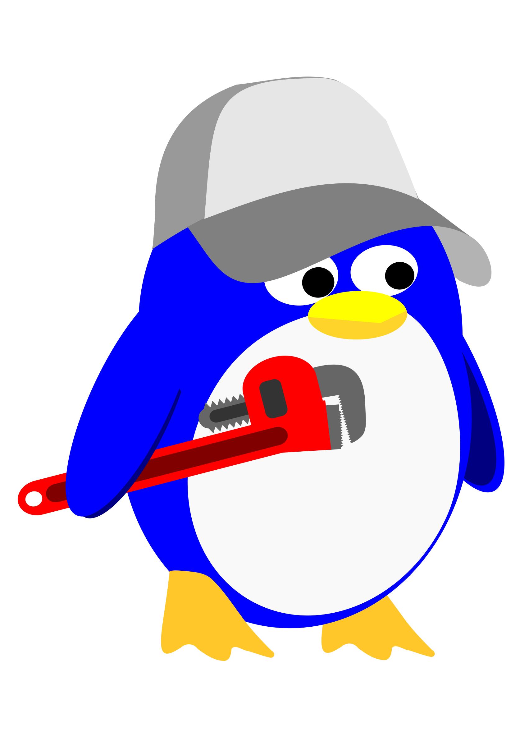 Plumber Penguin png