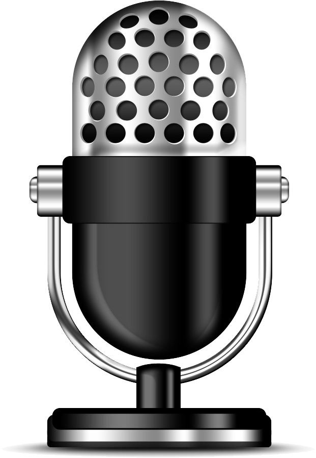 Podcast Clipart Microphone icons