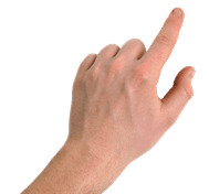 Pointing Right Finger png icons