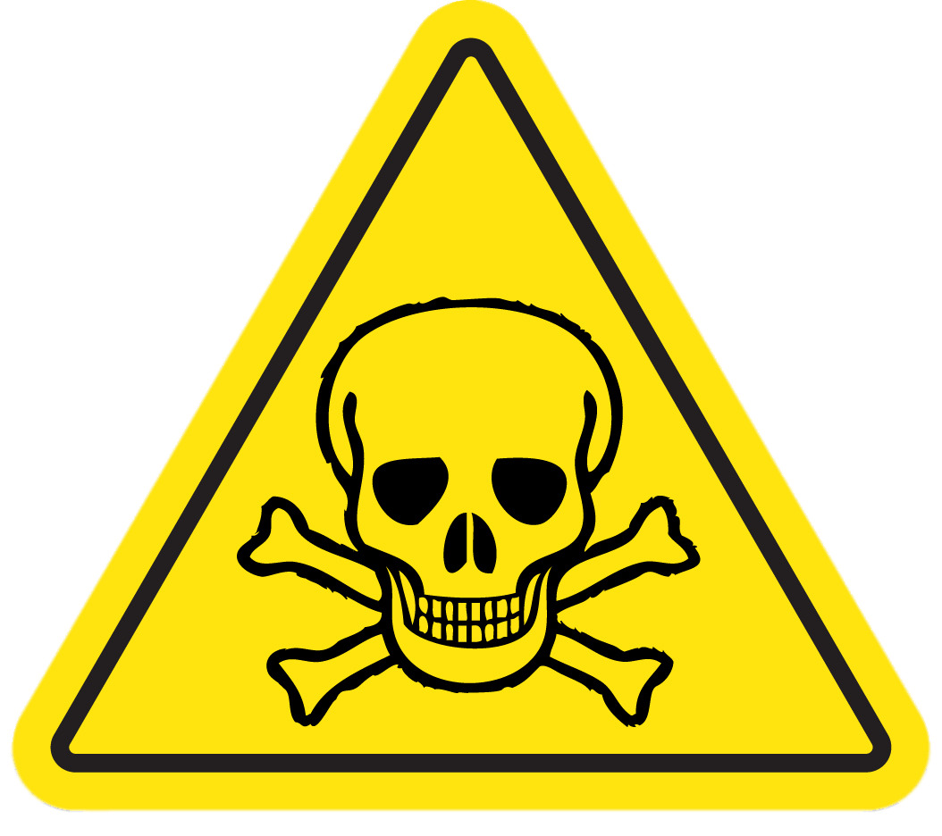 Poison Safety Sign icons