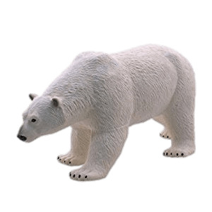Polar Bear Plastic Model icons