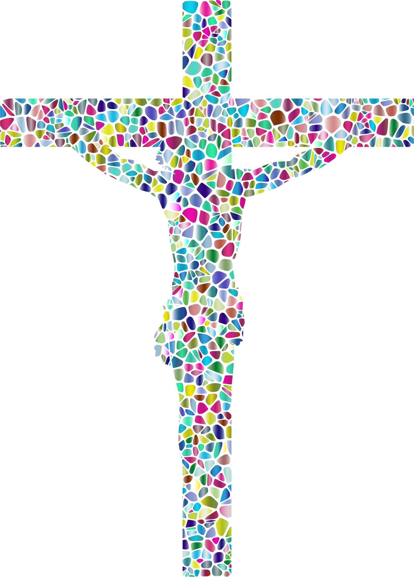 Polyprismatic Tiled Crucifix png